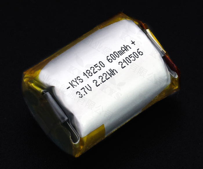 18250-600mAh 3A放電